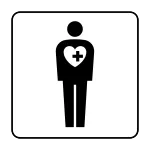 Priority Facilities For People With Internal Disabilities Heart Pacer Etc SVG Icon